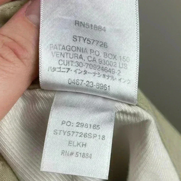 PATAGONIA Men's 36 All-Wear Shorts 10" Canvas Everyday Tan Khaki Short Classic - Picture 13 of 13